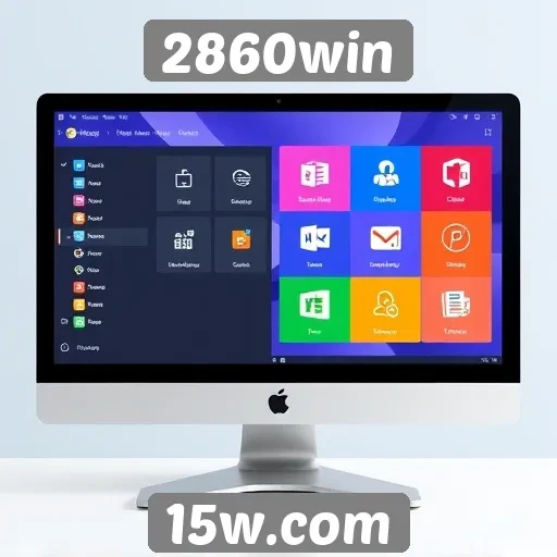 Interface do usuário do 2860win é intuitiva e acessível